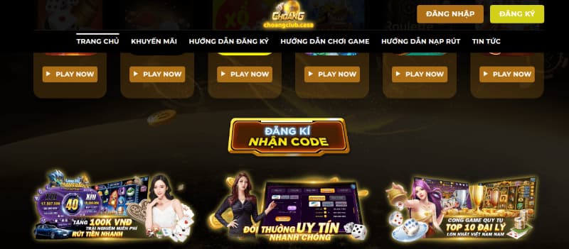 Thông tin về các chương trình khuyến mãi Choangclub